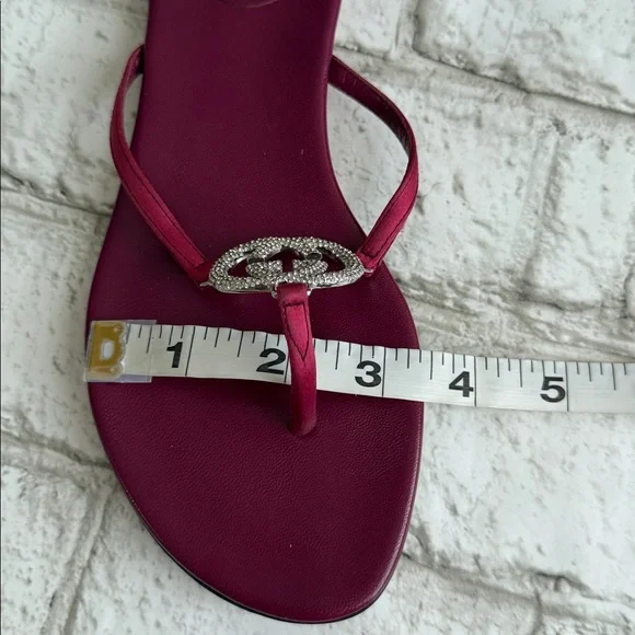Gucci Rhinestone Thong Slippers - Picture 15 of 15